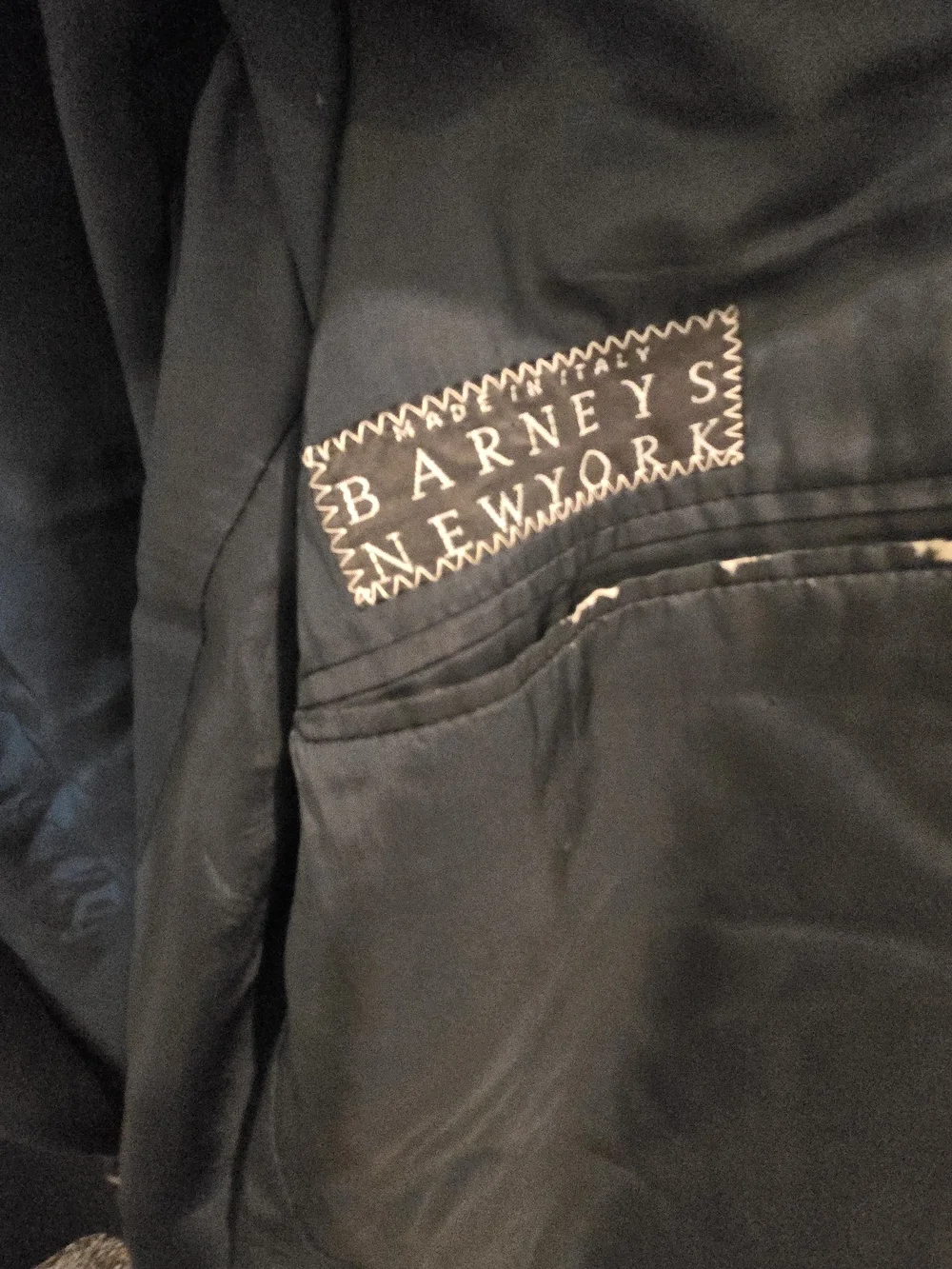 Giorgio Armani Men's Black Blazer - Classic Tailored Design Barneys New York